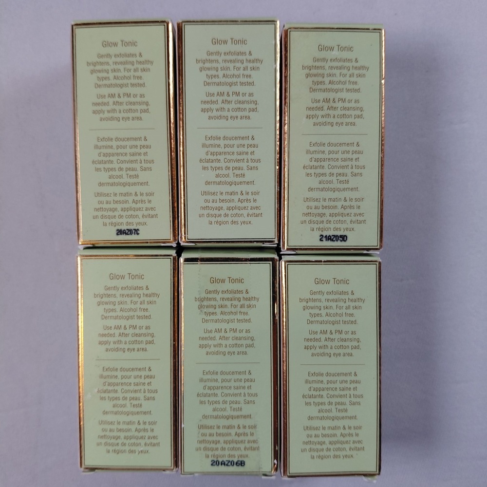 6X Pixi Skintreats Glow Tonic Exfoliating Toner 5% Glycolic Acid 1.35 Oz 40 ml - Picture 2 of 8